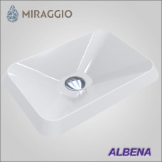 Miraggio ALBENA - умывальник врезной.
