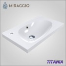 Miraggio TITANIA - умывальник врезной.